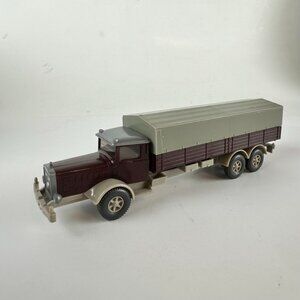Vintage Wiking Plastic Mercedes L 10000 Covered Truck #3430